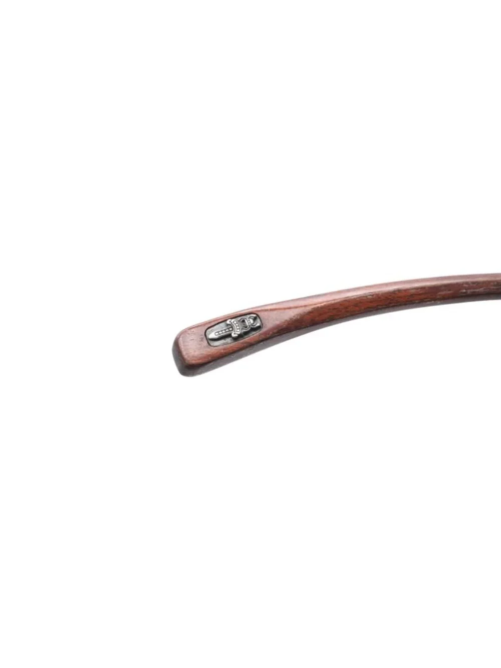 Chrome Hearts Vervedere-d Sunglasses Eyewear CH Cross Dagger Ebony Wood